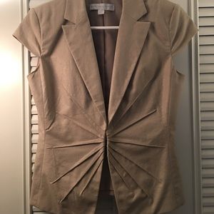 New York & Company Short Sleeve Blazer Size 0